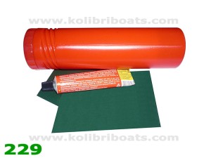 Zestaw naprawczy (tuba+klej+łatka PVC) 